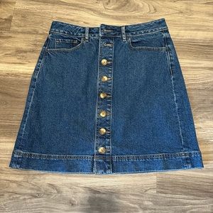 Loft Jean Skirt size 2